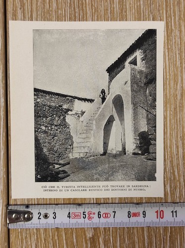 Nuoro casolare nel 1923 - nuoro,