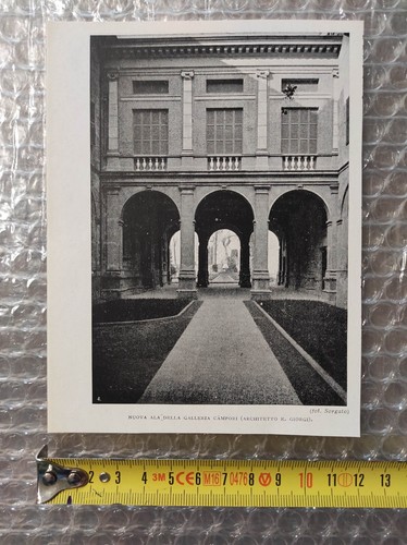 Modena galleria campori 1926 - galleria,