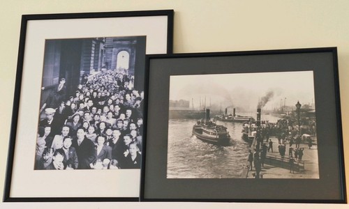 Coppia fotografie epoca - fotografie, d'epoca