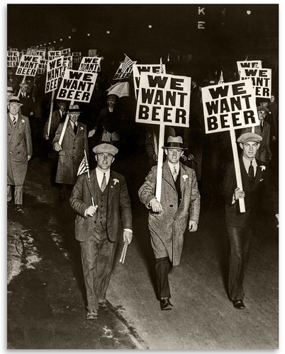 Want beer prohibition wall - we,